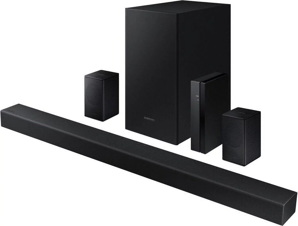 Restored Samsung HWA470/ZA Soundbar 4.1Channel with Wireless Rear Speaker Kit and Dolby Audio / DTS 2.0 Black (Refurbished)