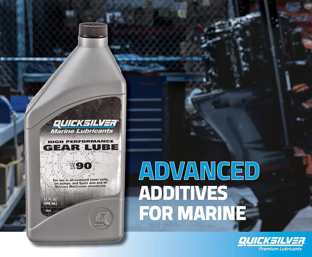 Quicksilver 858065Q01 2.5 gal Sae 90 Gear Lube