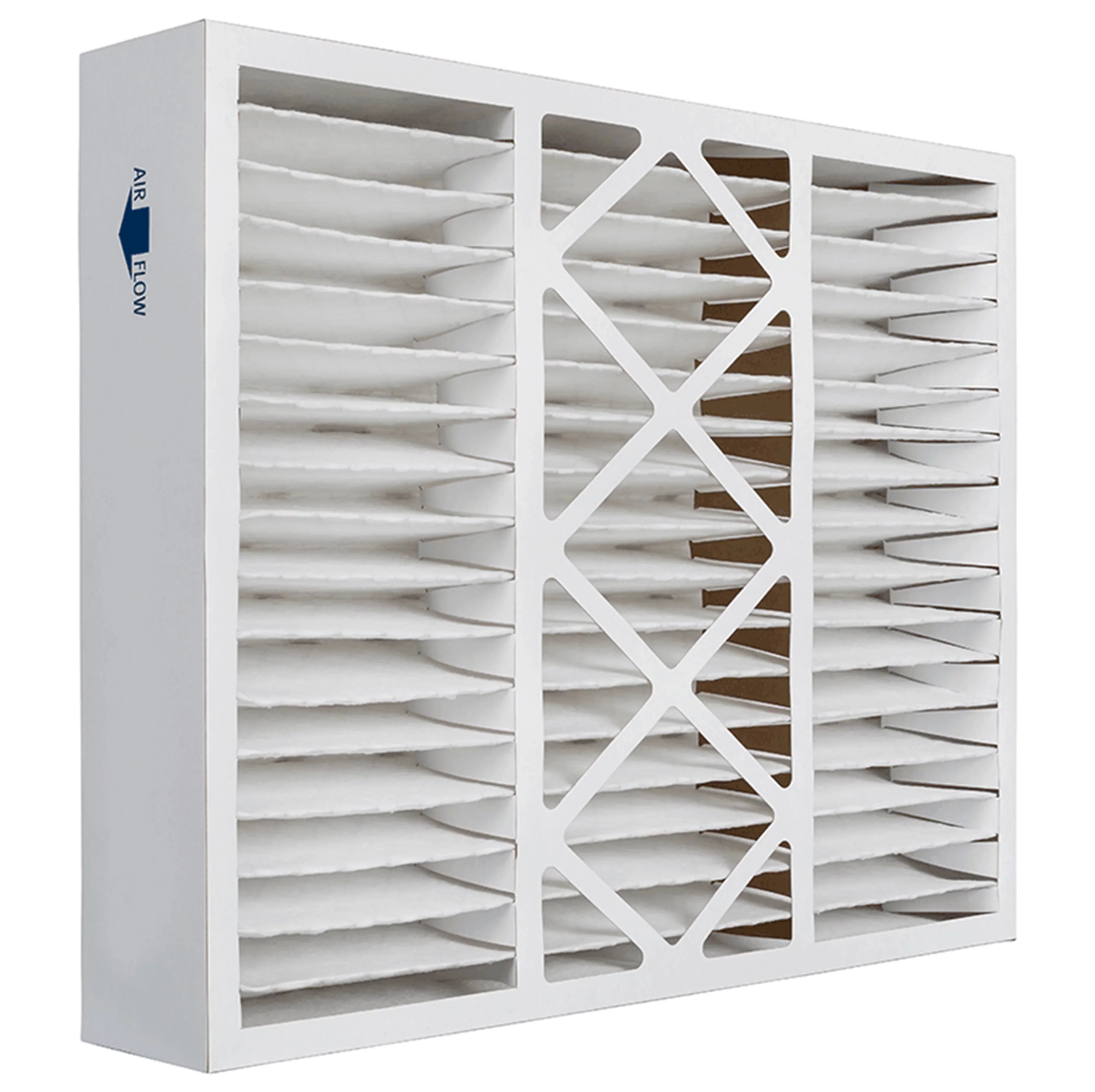 16x25x5 Honeywell Replacement Furnace Air Filters by Aerostar - Merv 11, Box of 2