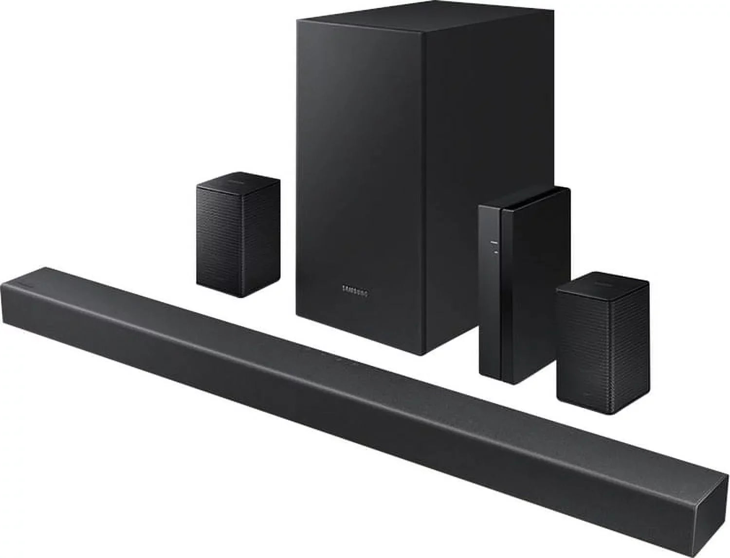 Restored Samsung HWA470/ZA Soundbar 4.1Channel with Wireless Rear Speaker Kit and Dolby Audio / DTS 2.0 Black (Refurbished)