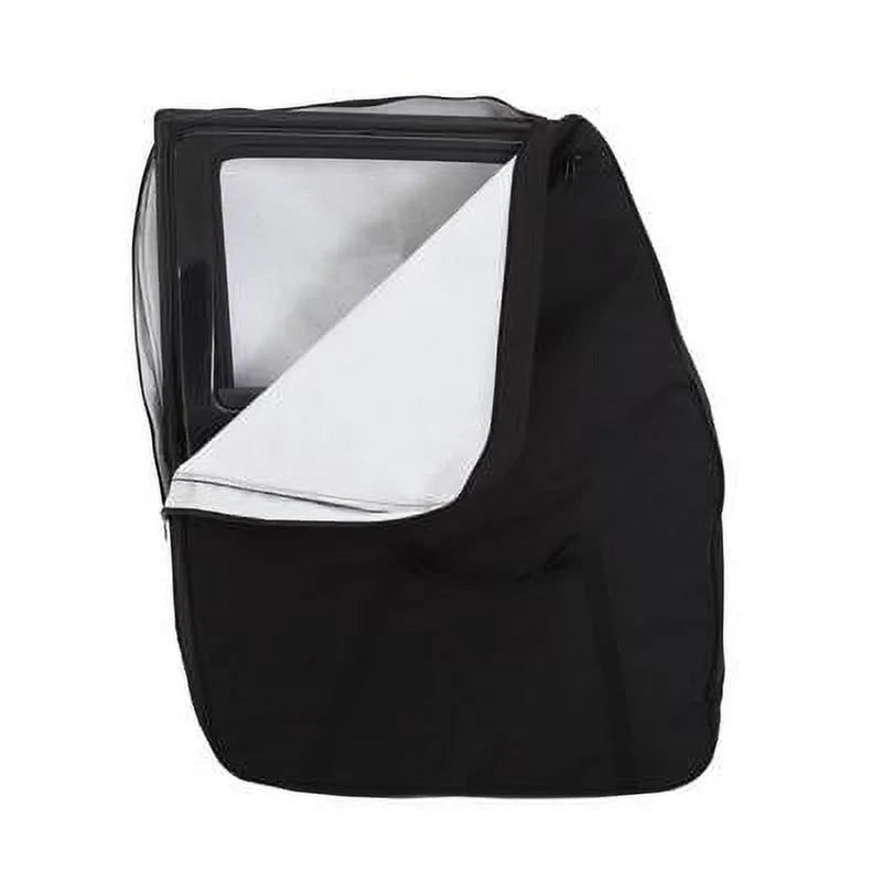 Smittybilt 596301 Hard Door Storage Bags - Pair - Black Fits select: 2015-2018 JEEP WRANGLER UNLIMITED, 2012-2014 JEEP WRANGLER