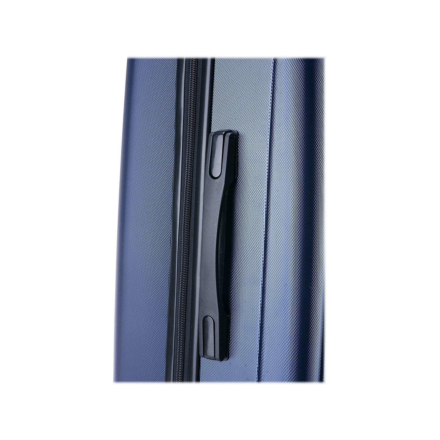 InUSA Pilot Medium Plastic 4-Wheel Spinner Luggage Blue (IUPIL00M-BLU)