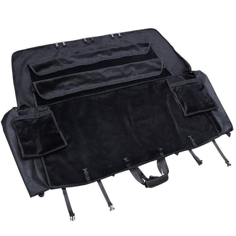 For Ford Bronco 2021 2022 4 Door 600D Soft Top Rear Window Storage Bag Organizer