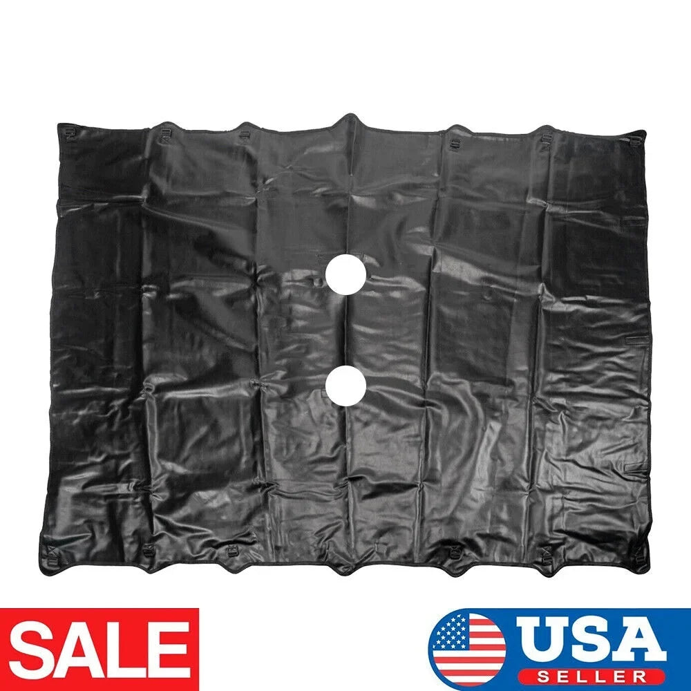 Enjoy Comfort and Sun Protection with Leather Top Sunshade for Jeep Wrangler JK JKU 07-18 - Easy Installation
