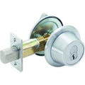 Stanley Best 2.75 in. 8T Series Backset 7 Pin Standard Strike Less Classroom Deadbolt, Satin Chrome