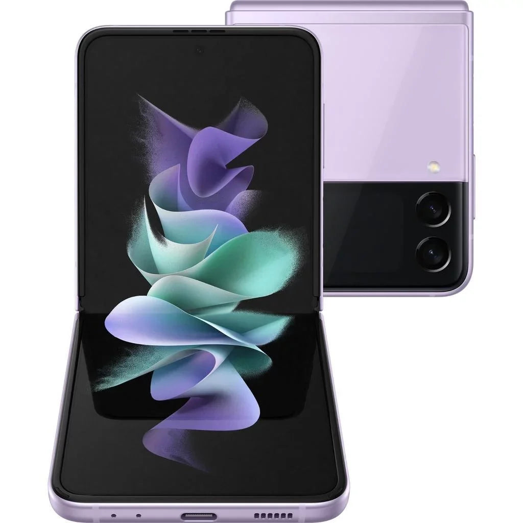 Restored Samsung Galaxy Z Flip3 5G F711U (Fully Unlocked) 128GB Lavender (Refurbished)