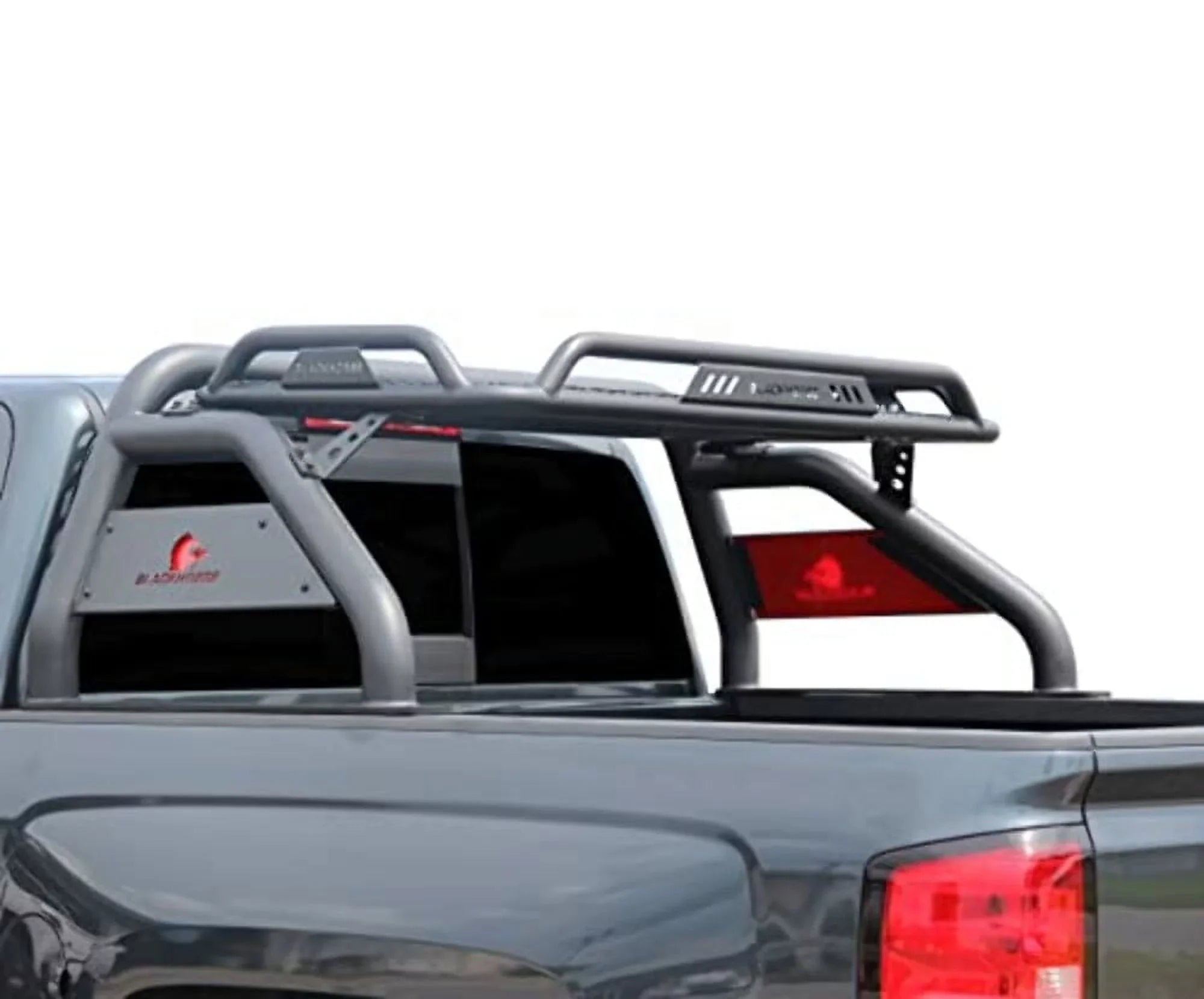 Black Horse Offroad RB-BA1B Tubular Powder Coated Steel Truck Bed Bar