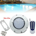 Fichiouy RGB LED Light Pool Lamp 7Color Fountain Swimming Pool Lights IP68 Waterproof Lamp with Remote AC12V 36W