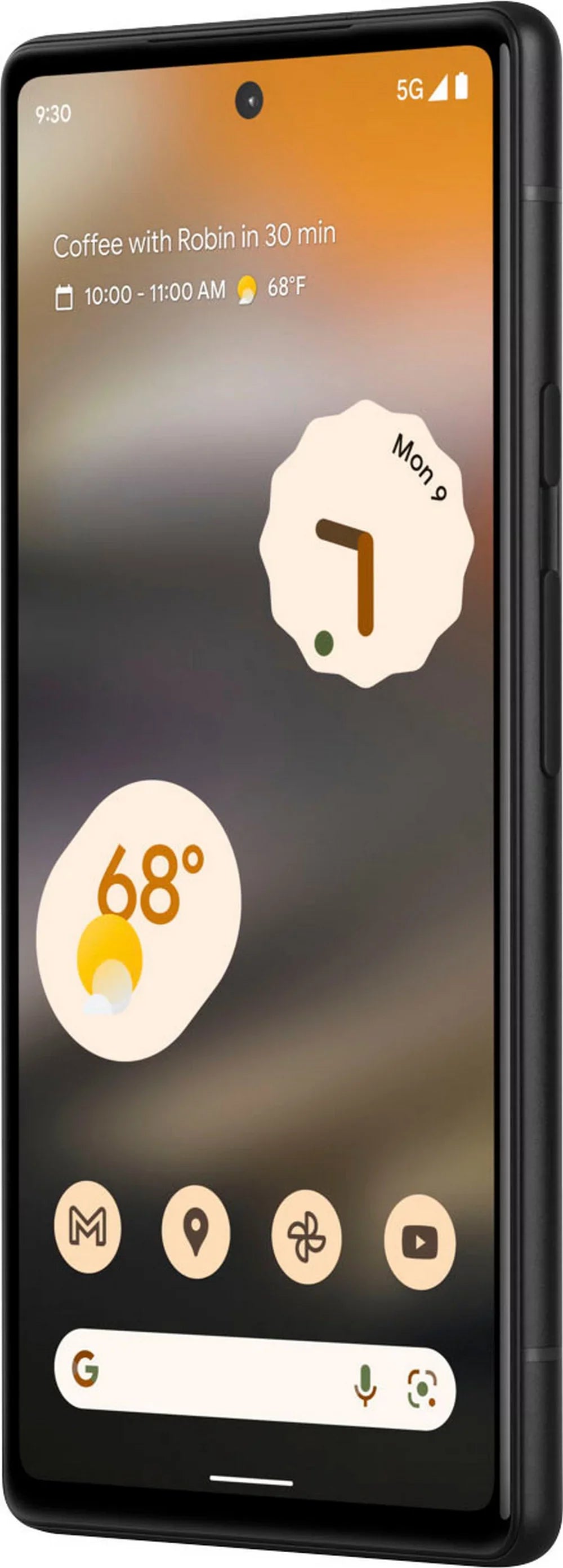 Used Google Pixel 6a Smartphone, Xfinity Only,128 GB Storage + 6 GB RAM, Charcoal