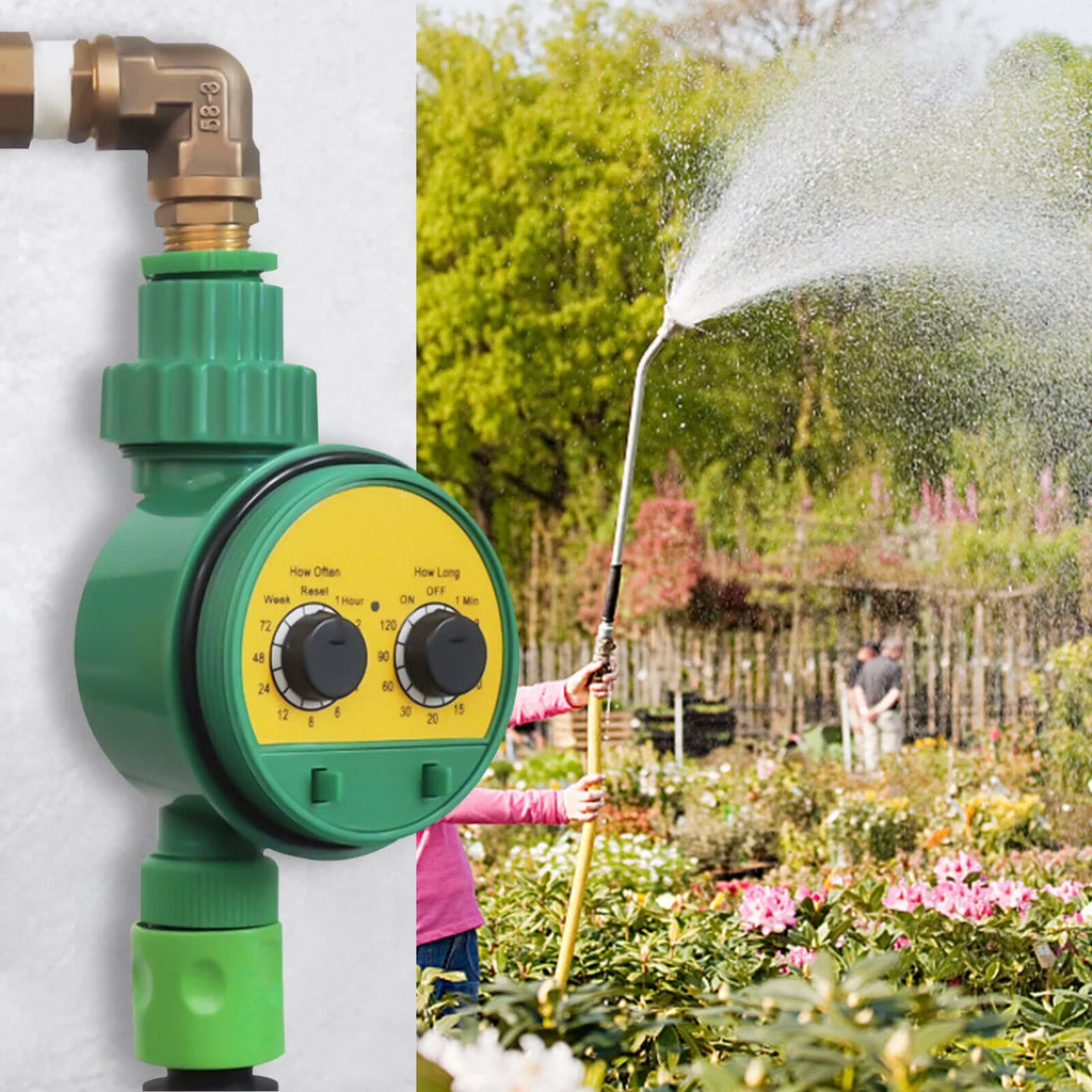 DENEST Automatic LCD Digital Timer Drip Irrigation System Electronic Controller Garden