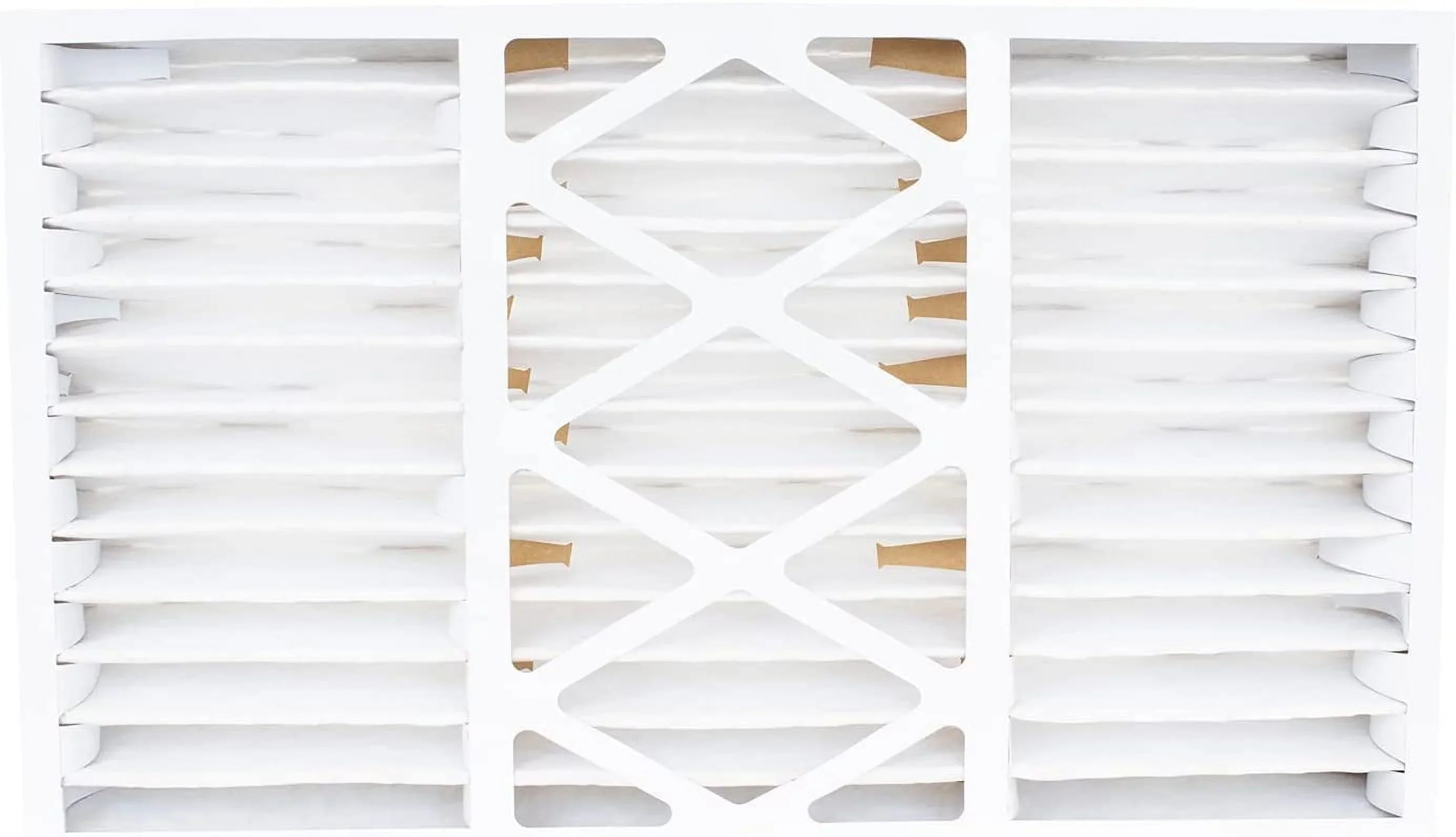 Filterbuy 16x25x3 MERV 8 Pleated HVAC AC Furnace Air Filters for Trion Air Bear 255649-101 (4-Pack)