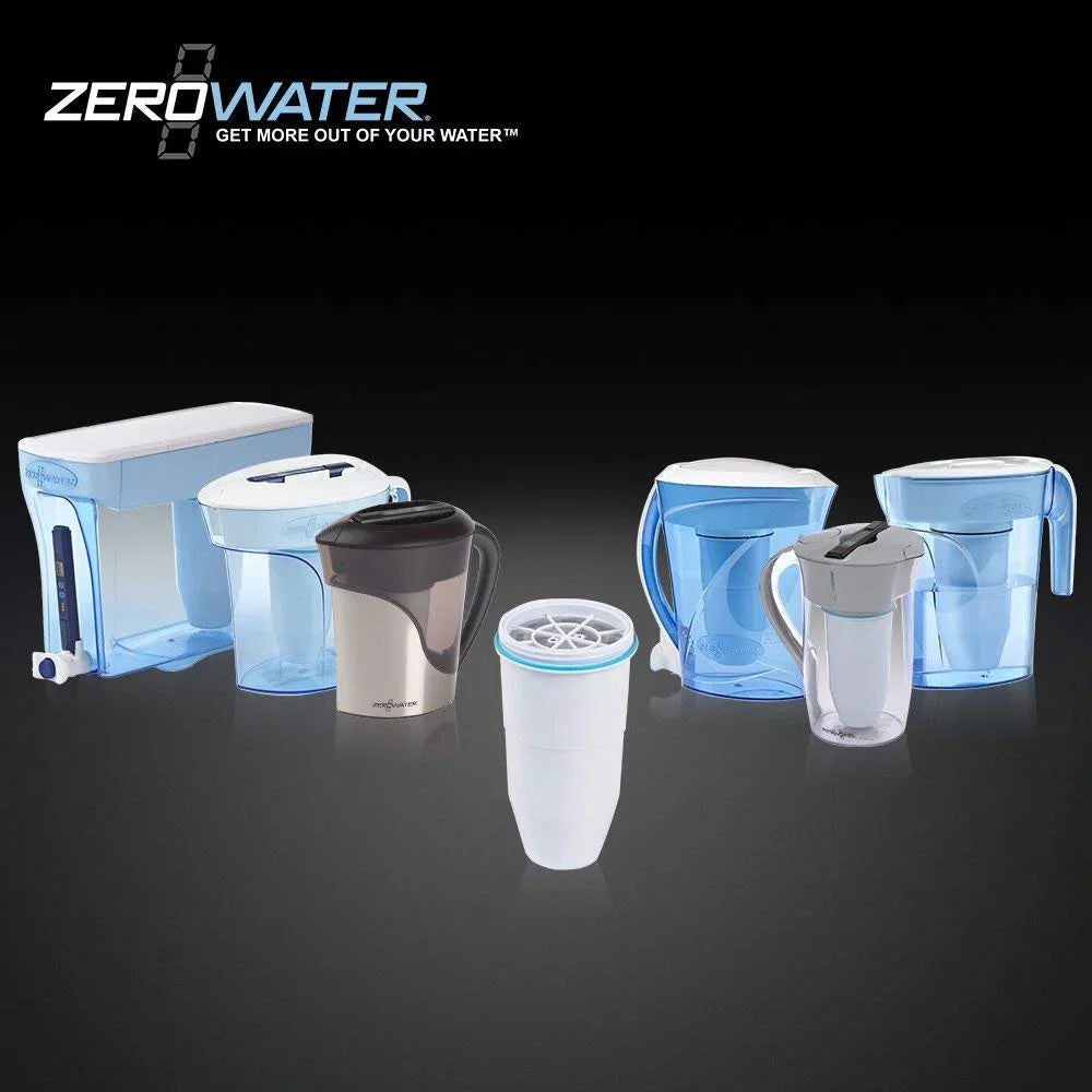 ZEROWater 23 Cup Dispenser Bundle-2 Pack Ion Exchange Water Dispenser