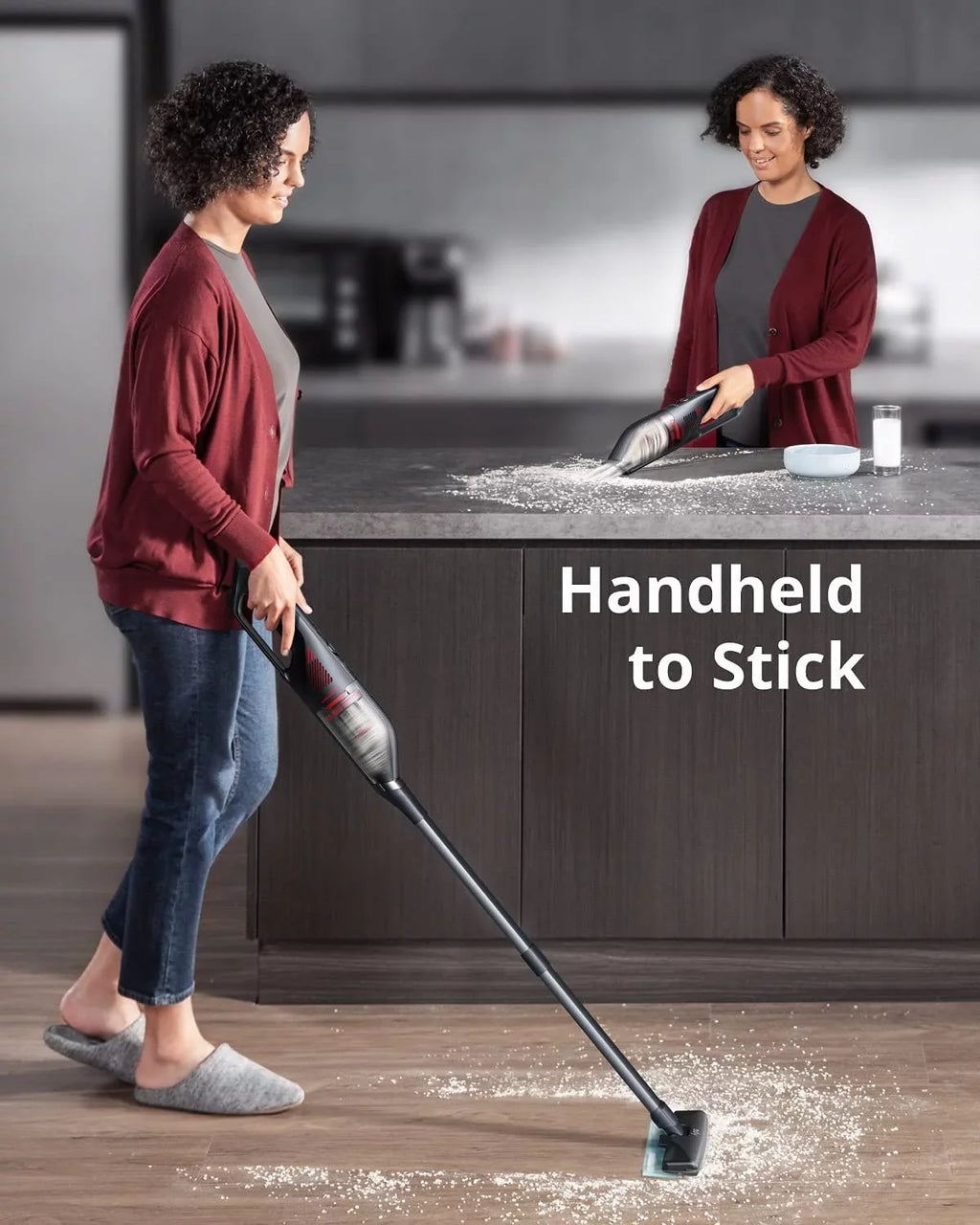 Anker eufy HomeVac H30 Infinity, Cordless Handheld Vacuum Cleaner, 80AW, 16kPa Strong Suction Power, Versatile Attachments