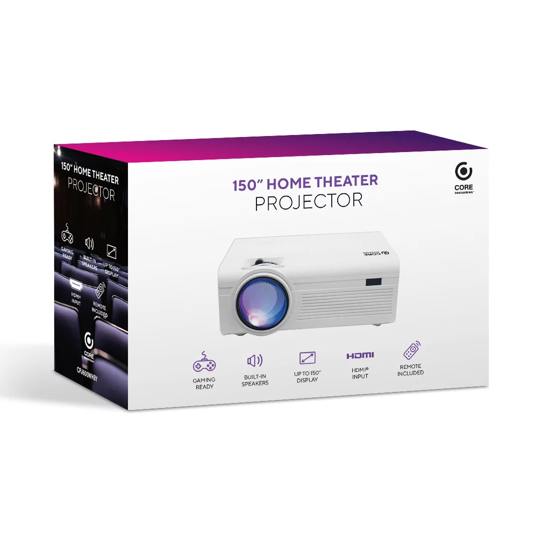 Innovations CJR600 150" LCD Home Theater Projector (White)