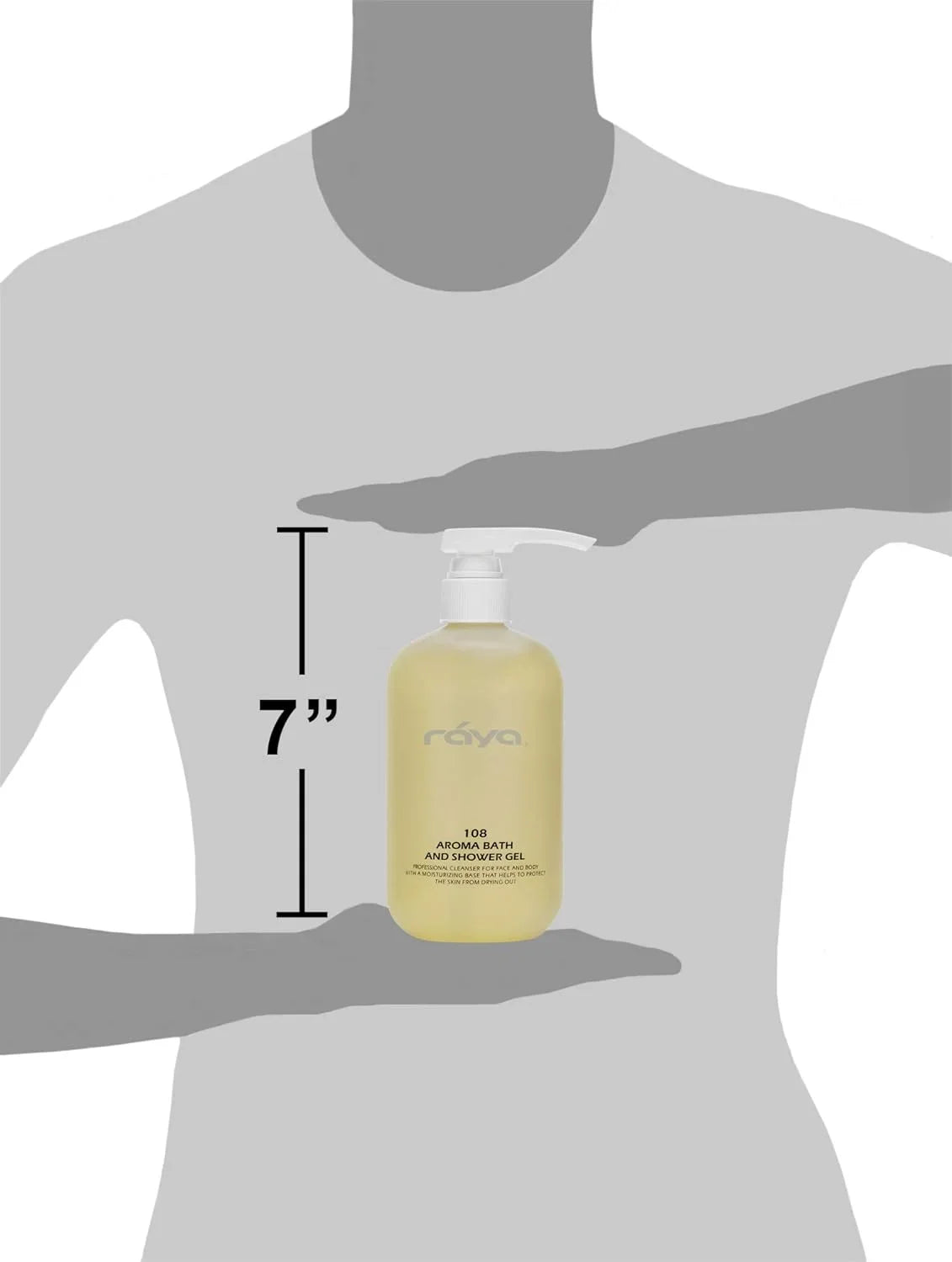 Aroma Bath And Shower Gel 16 Oz (108) | Gentle And Moisturizing Body Cleanser | Top-notch For All Skin