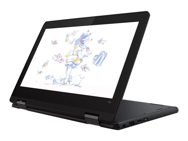 Lenovo ThinkPad 11e Yoga Gen 6 20SF - Flip design - m3 8100Y / 1.1 GHz - Win 10 Pro 64-bit - UHD Graphics 615 - 4 GB RAM - 256 GB SSD NVMe - 11.6" IPS touchscreen 1366 x 768 (HD) - Wi-Fi 5 - black - kbd: US