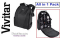 Pro Deluxe Vivitar Backpack Case Camera Case Bag For Nikon D5600 D7500 D500