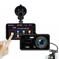 Dash Cam 4 LCD Car DVR Driving Recorder Dual Lens Camera 1080P Vehicle Video