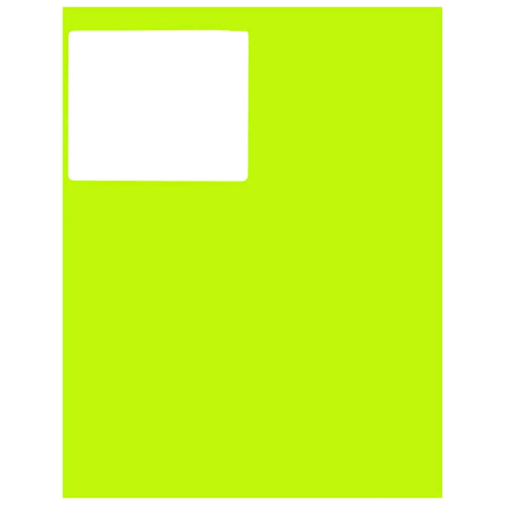 JAM Paper & Envelope Shipping Address Labels, Large, 3 1/3 x 4, Neon Fluorescent Green, 120 per Pack