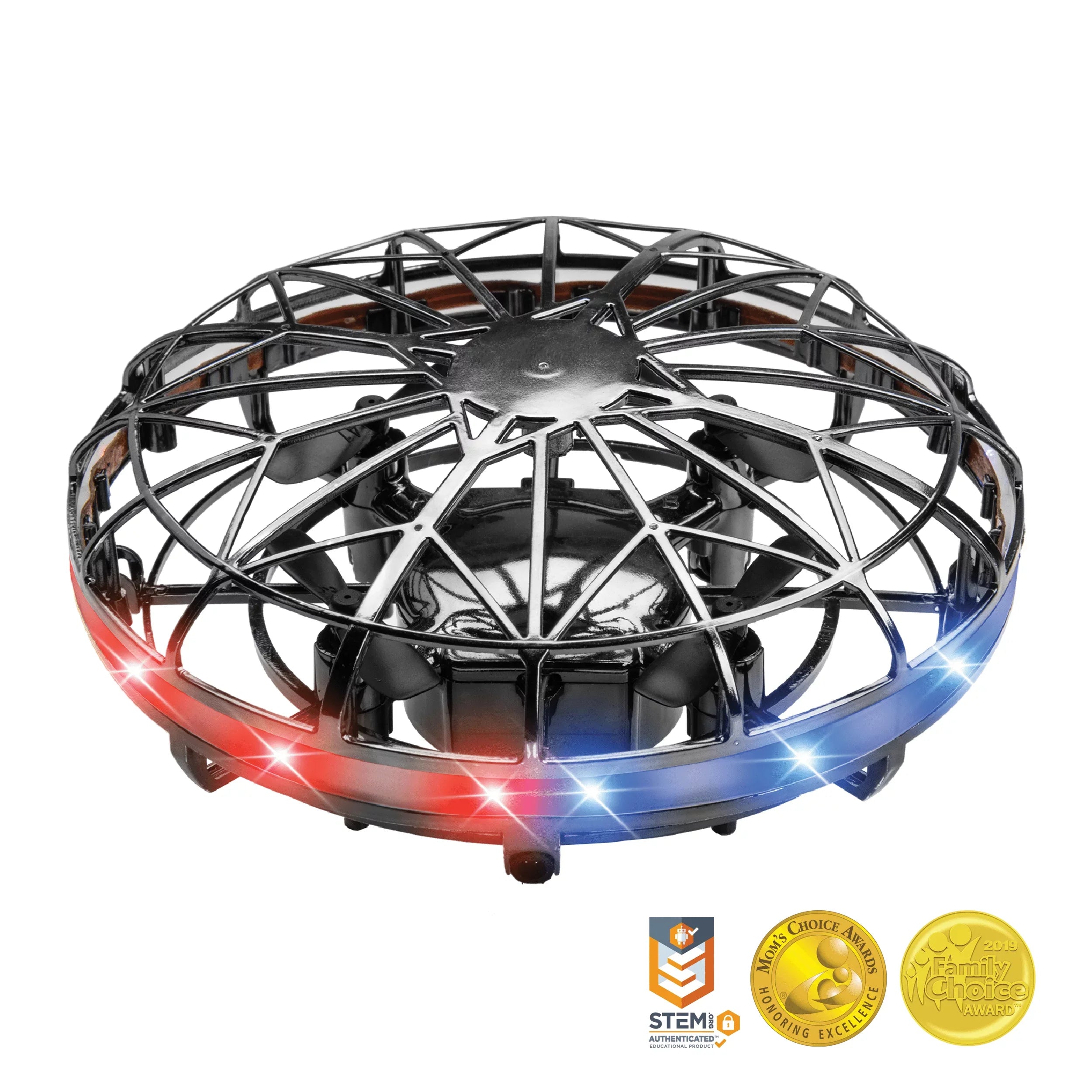 Force1 Scoot Mini UFO Drone | Kids Aerial Mini Drone Hand Controlled Indoor Flying Hover Ball with LED Lights Toy for Boys and Girls