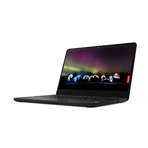 Lenovo Ideapad 14W Gen 2 14 Business Laptop | 14" HD Anti-Glare Display | AMD 3000 Series 3015e Processor | 4GB DDR4 64GB eMMC 128GB SD Card | AMD Radeon Graphic HDMI Win10 Pro Black + HDMI Cable