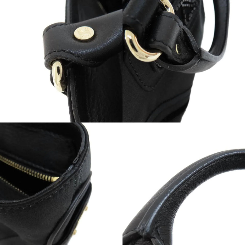 Pre-Owned Celine boogie bag handbag satin ladies CELINE (Good)