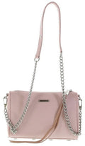 Rebecca Minkoff Mini Zip Handbag Shoulder Bag in Blush