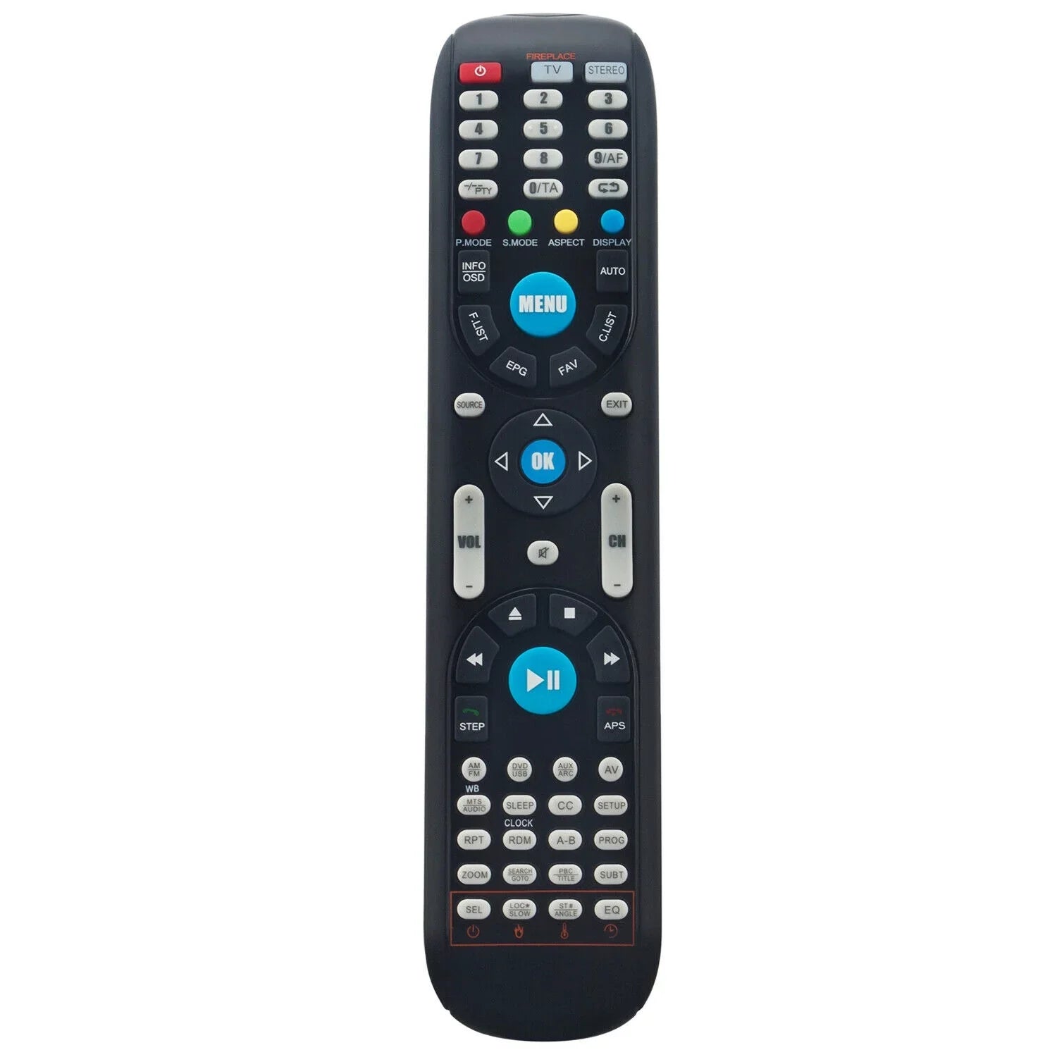New Remote Control for Furrion Fireplace RV Camper DVD Unimote1 LCD LED TV