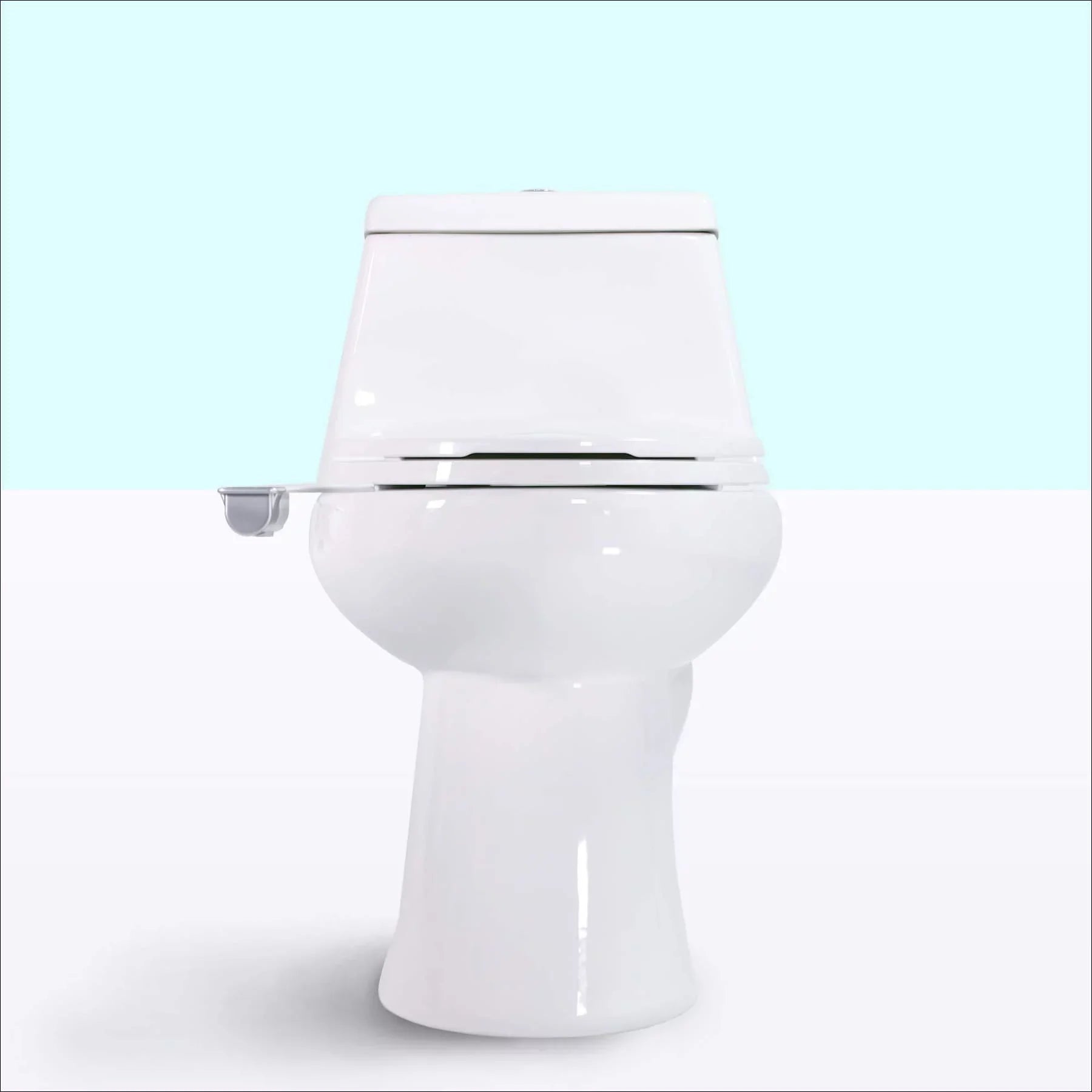 Brondell Thinline Simplespa SS-150 Non-Electric Bidet Attachment with Single Nozzle in White
