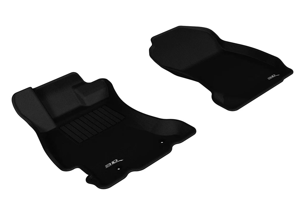 3D MAXpider KAGU Floor Mat (BLACK) Fitting with SUBARU FORESTER 2014-2018 - Front Row