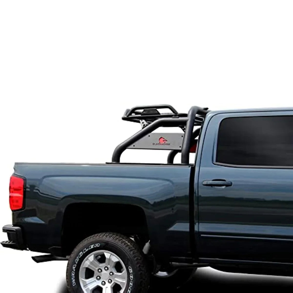 Black Horse Offroad RB-BA1B Tubular Powder Coated Steel Truck Bed Bar