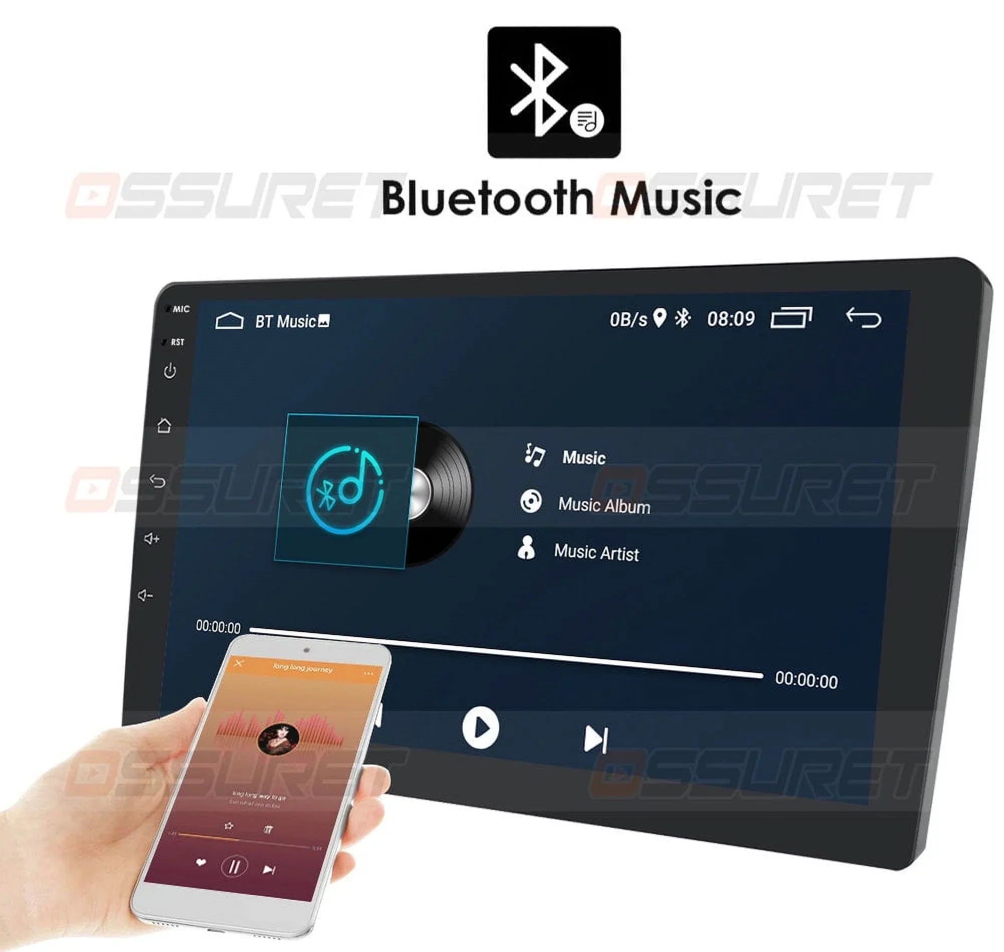 For Ford Focus 2012 2013 2014 2015 2016 2017 Android 12.0 Wifi 2+32GB Car Stereo Radio Head Unit GPS Navigation RDS Carplay Player