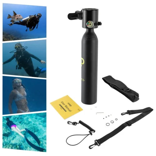 Mini Scuba Tank Dive Diving Equipment Underwater Breath Cylinder Oxygen Tank