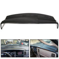 Kojem Dashboard Coating for 2002 2003 2004 2005 Dodge Ram 1500 2500 3500 Molded Dash Pad Board Shield Skin Cap Protector Overlay Black