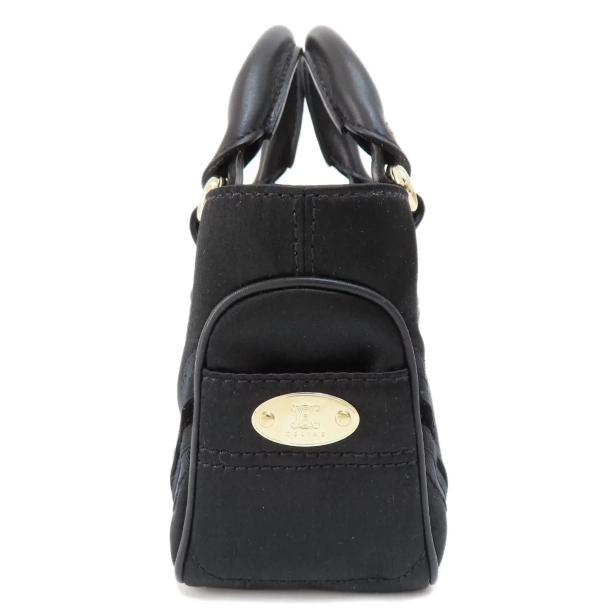 Pre-Owned Celine boogie bag handbag satin ladies CELINE (Good)