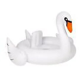 Kids Swan Float Toy - Inflatable Rideable Raft for Swimming Pool Fun, Celebrity Style