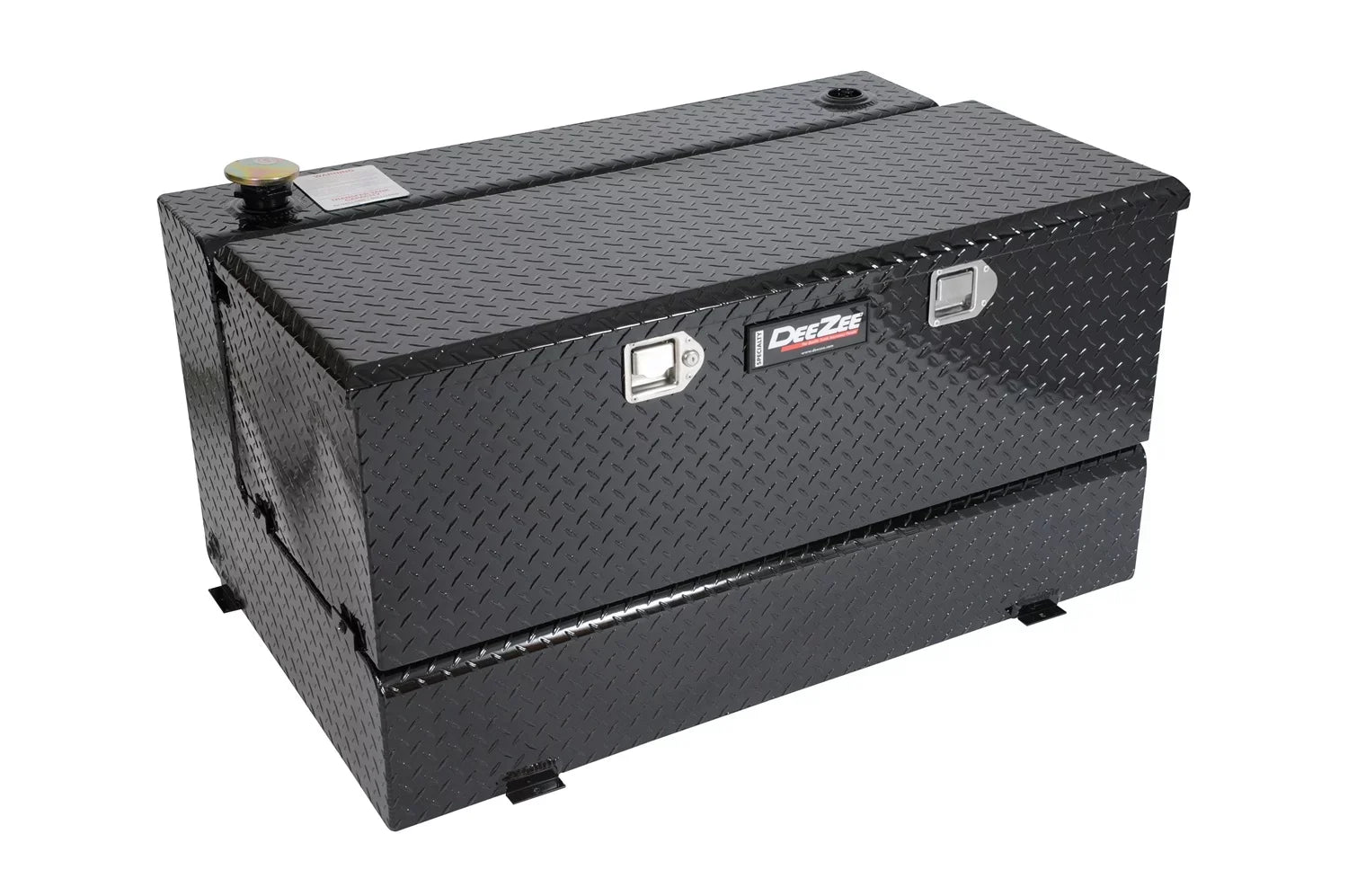Dee Zee DZ92656B Specialty Series Combo L-Shaped Tool Box/Liquid Transfer Tank