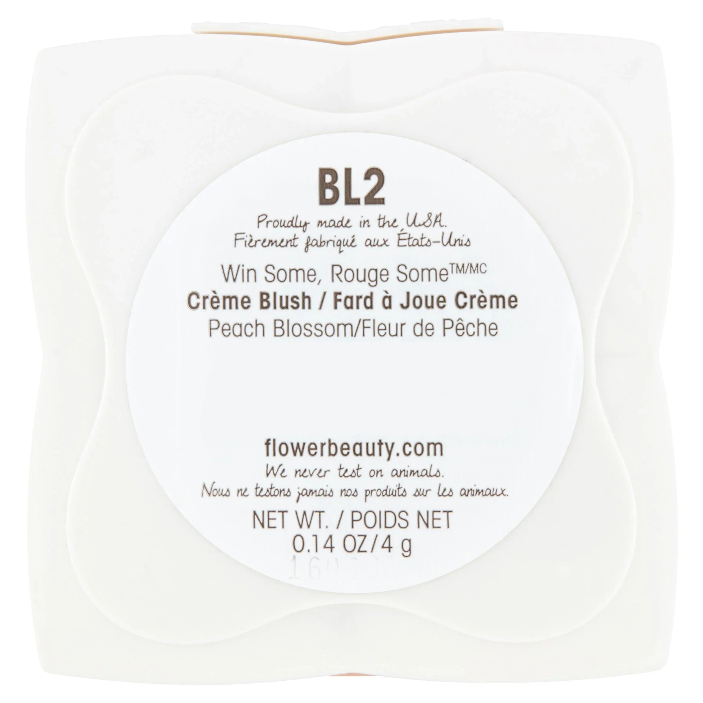 Flower WIN SOME, ROUGE SOME CREME BLUSH, 0.14 oz, Peach blossom
