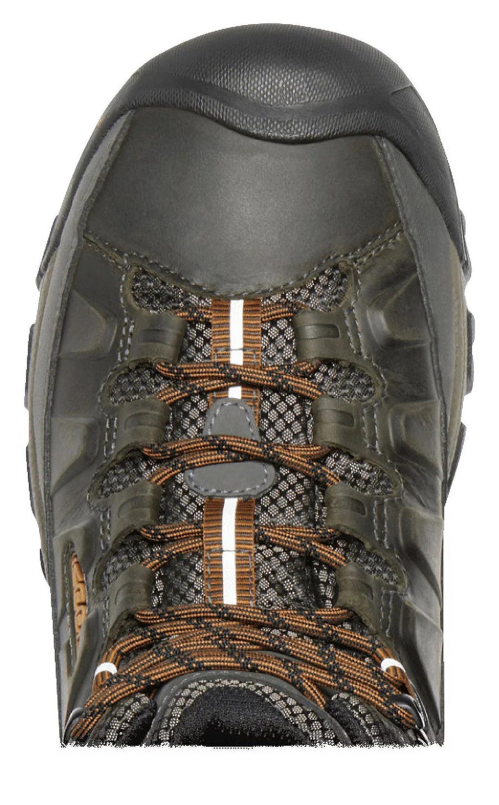 Refurbished KEEN Targhee III Mid Waterproof Hiking Boots for Men - Black Olive/Golden Brown - 9M