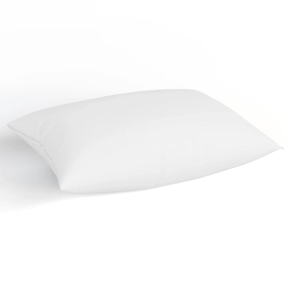 Poly-Cotton Zippered Pillow Wrap - Standard Size Pillow Protector - Protects from Dirt, Dust, and Debris - 12 Pack