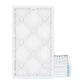 16x25x1 MERV 11, MPR 1000 Pleated AC Furnace 1" Air Filters by Pamlico. Quantity 6. Actual Size: 15-1/2 x 24-1/2 x 3/4