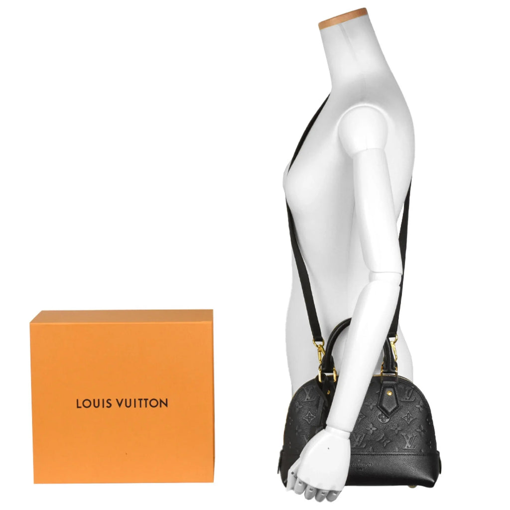 Pre-Owned LOUIS VUITTON Neo Alma BB Handbag Monogram Empreinte M44829 Noir ITUQDNW4L9UO (Good)