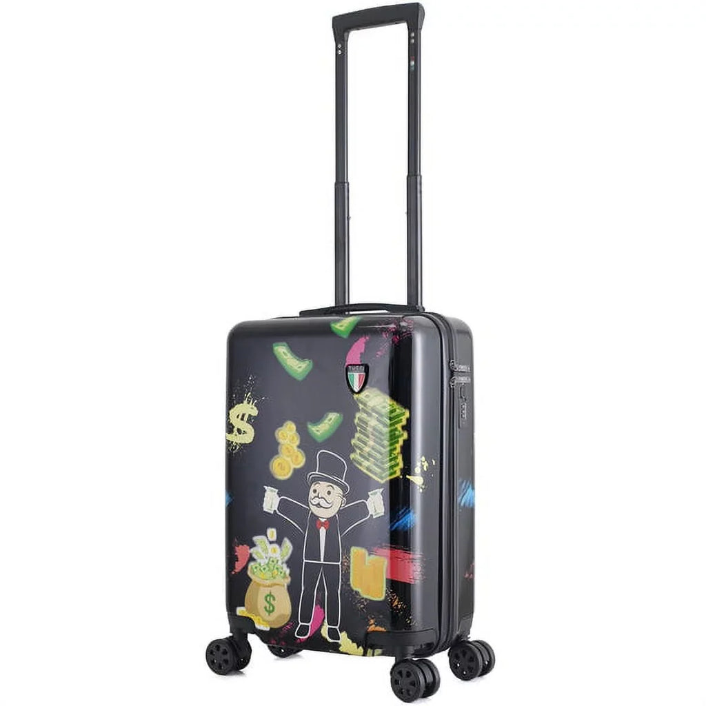 TUCCI Disegno - Money Man 20-inch Carry-on Luggage Luggage Suitcase