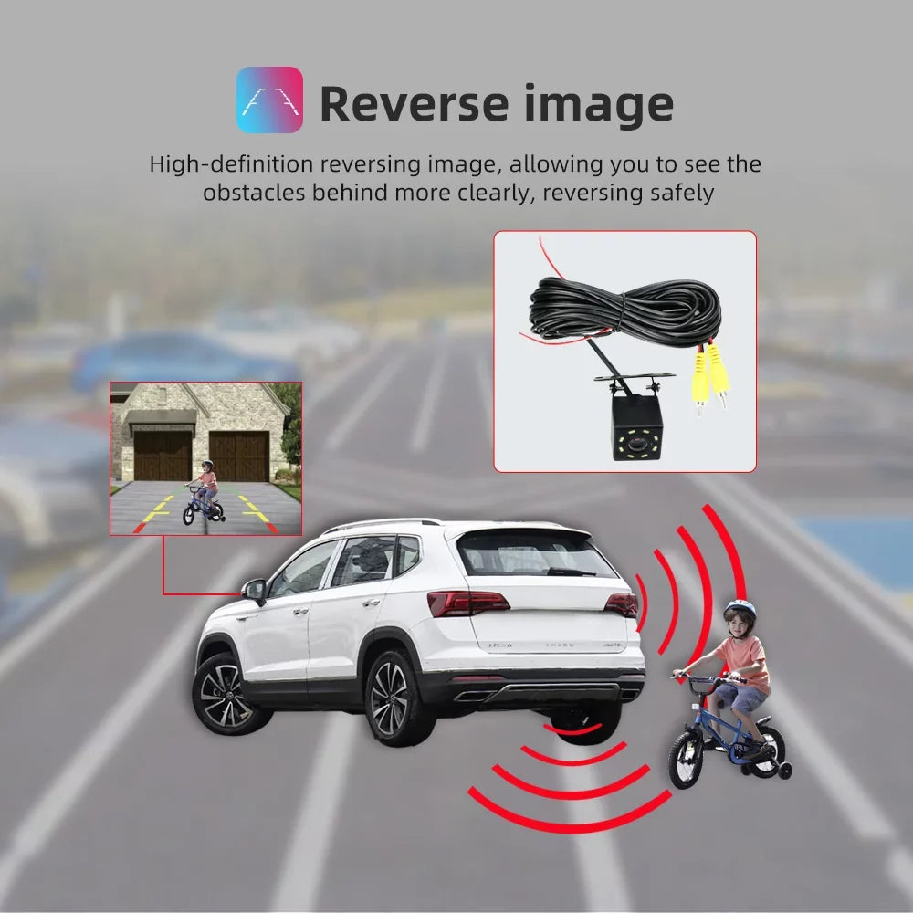 JMANCE Android 10 Car Stereo for Toyota Sienna 2011-2014 Support Wireless Apple CarPlay Andriod Auto with Backup Camera