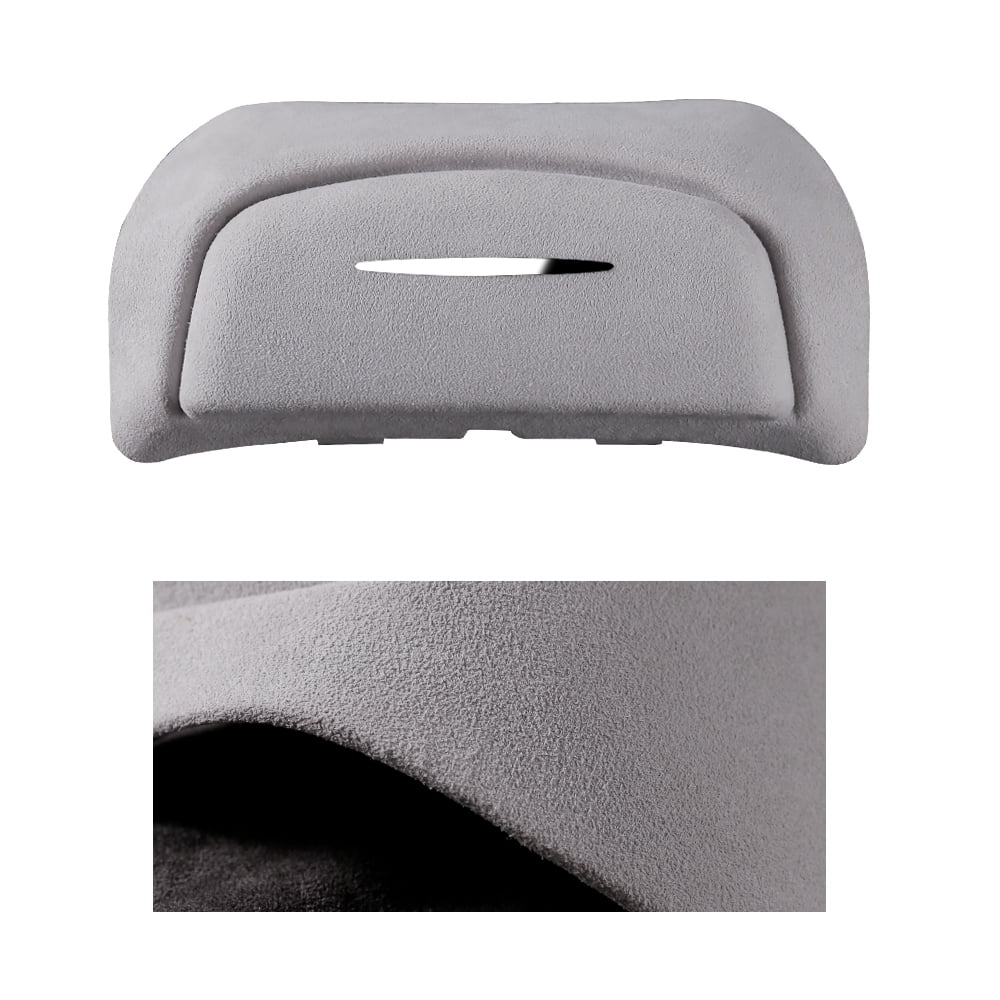 Gecheer Car Glasses Case Eyewear Box Sunglasses Holder Automotive Interior Storage Box Easy Installation Replacement for Tesla Model Y