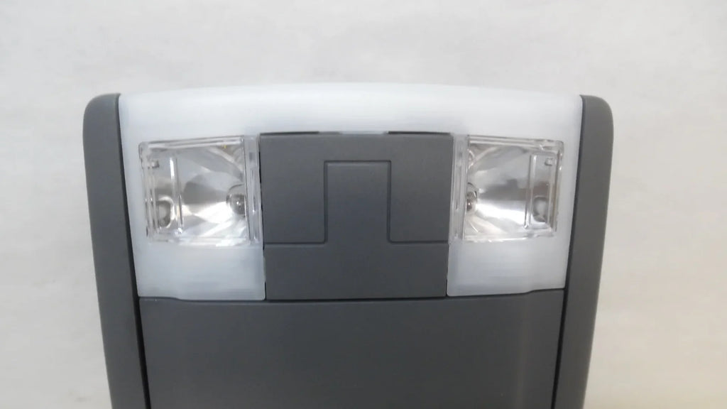 Pre-Owned 2009-2014 Ford F150 Overhead Ceiling Roof Console Double Bin Gray OEM (Good)