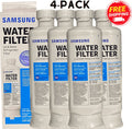 4-Pack Replacement for DA97-17376B HAF-QIN/EXP Refrigerator Water Filter New, Sealed