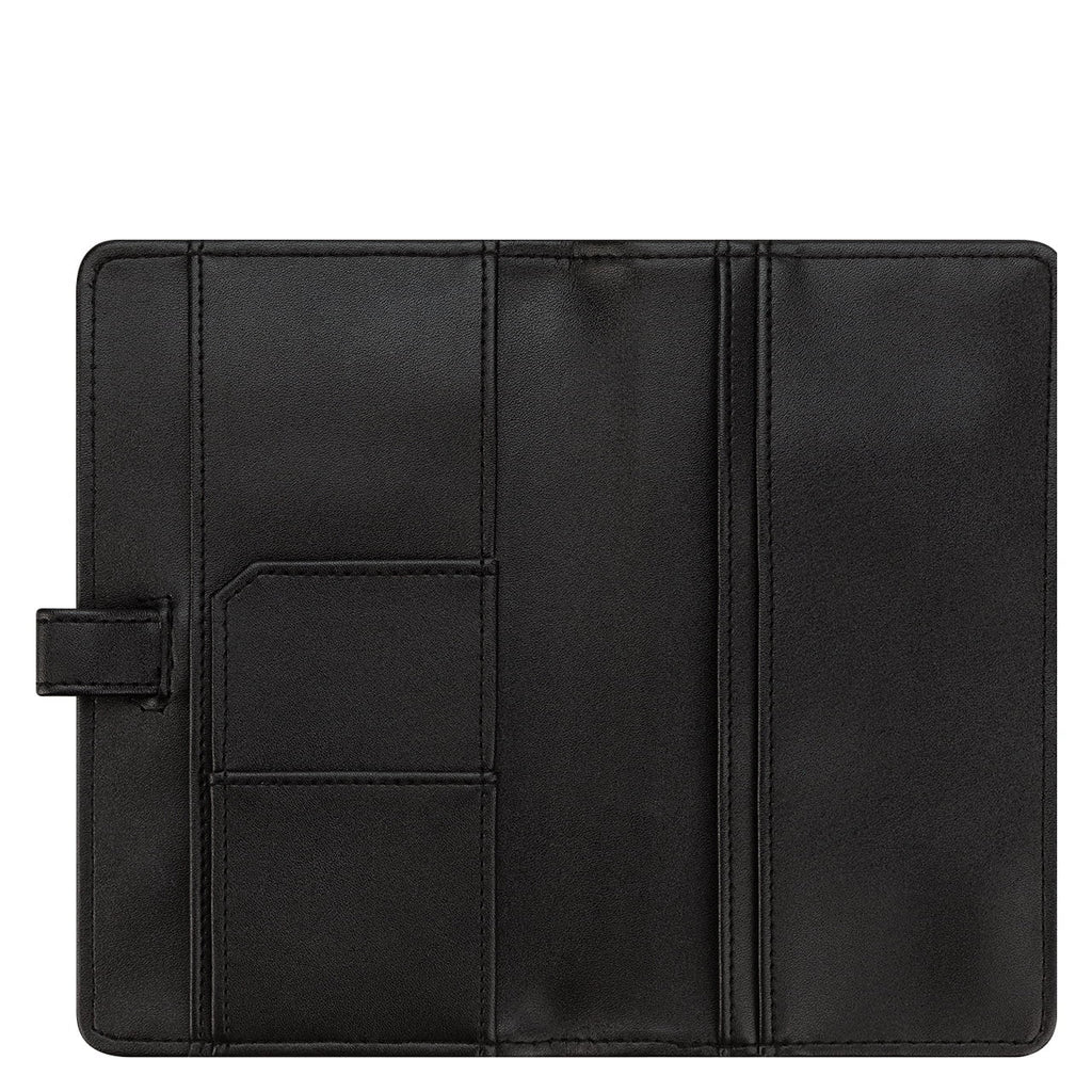 FranklinCovey Compass Open Wire-bound Wrap (Pocket Slim Size, Black)