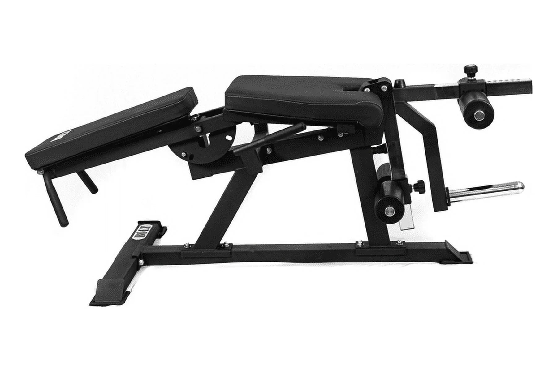Bolt Fitness Raider Plate Loaded Leg Extension Prone Leg Curl Combo Fitness Home Gym Multi use Bench