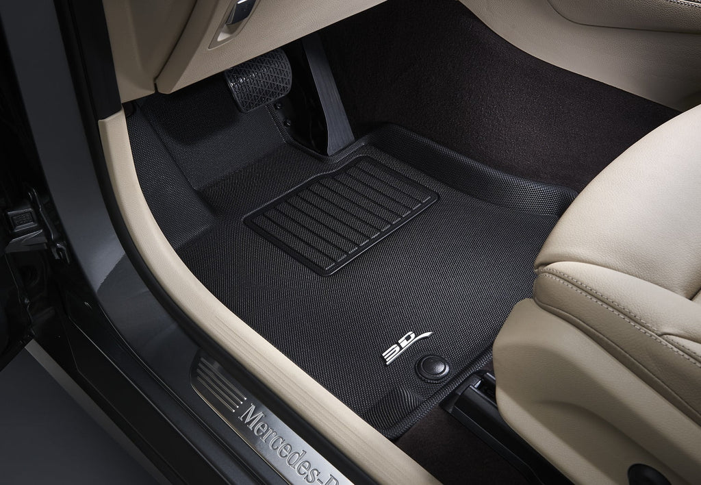 3D MAXpider KAGU Floor Mat (BLACK) Fitting with SUBARU FORESTER 2014-2018 - Front Row